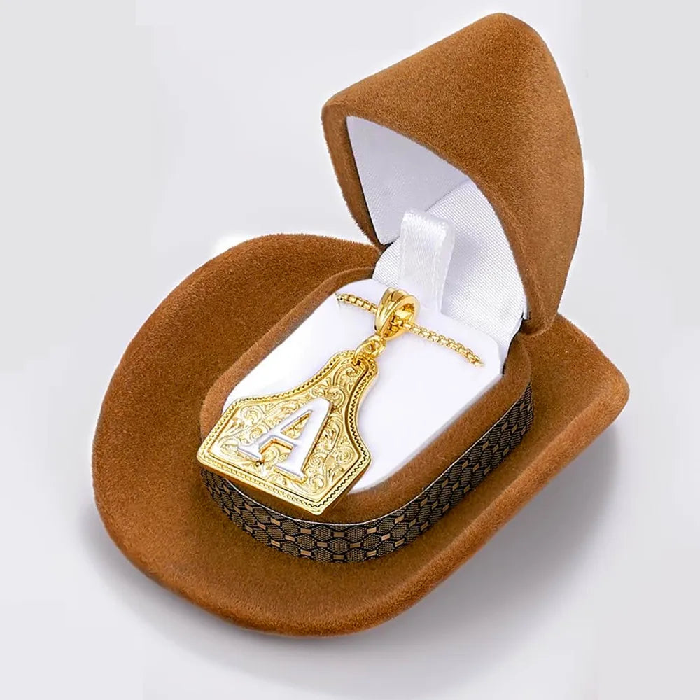 PrairieTag Cow Necklace